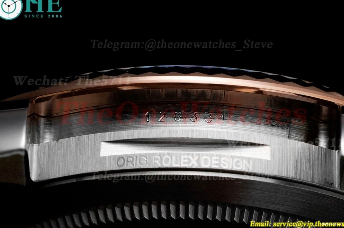 Datejust VR3235 Dia 904L SS RG 41mm 126331 King Rose Oyster 0519